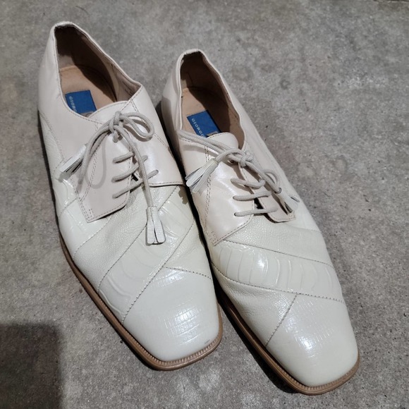 Giorgio Brutini | Shoes | Giorgio Brutini Cream Leather Lace  display picture 1